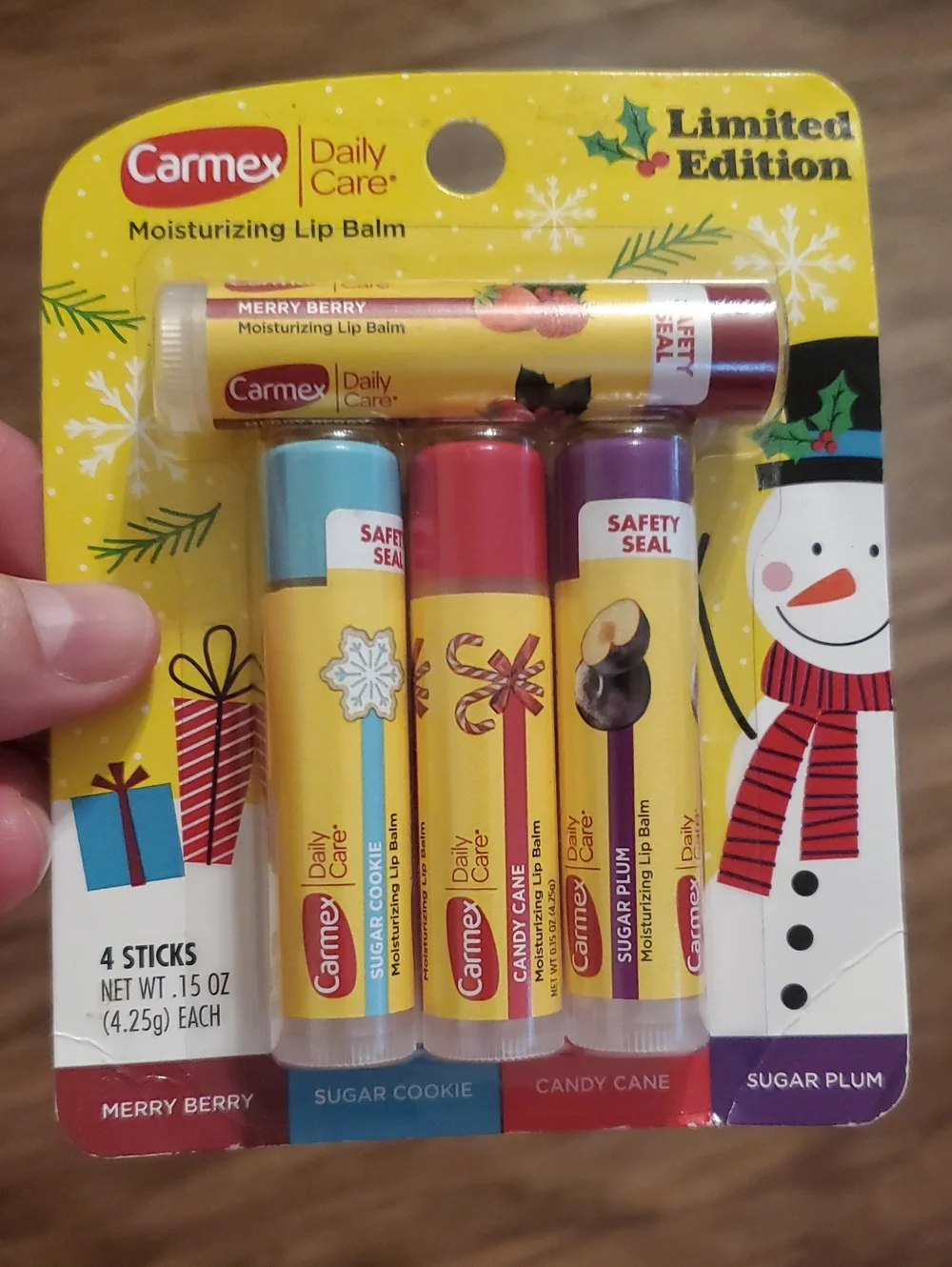 Carmex Daily Care Moisturizing Lip Balm Set